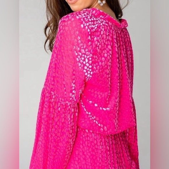 BuddyLove zozo long sleeves ruffle tiers dress - Picture 3 of 13